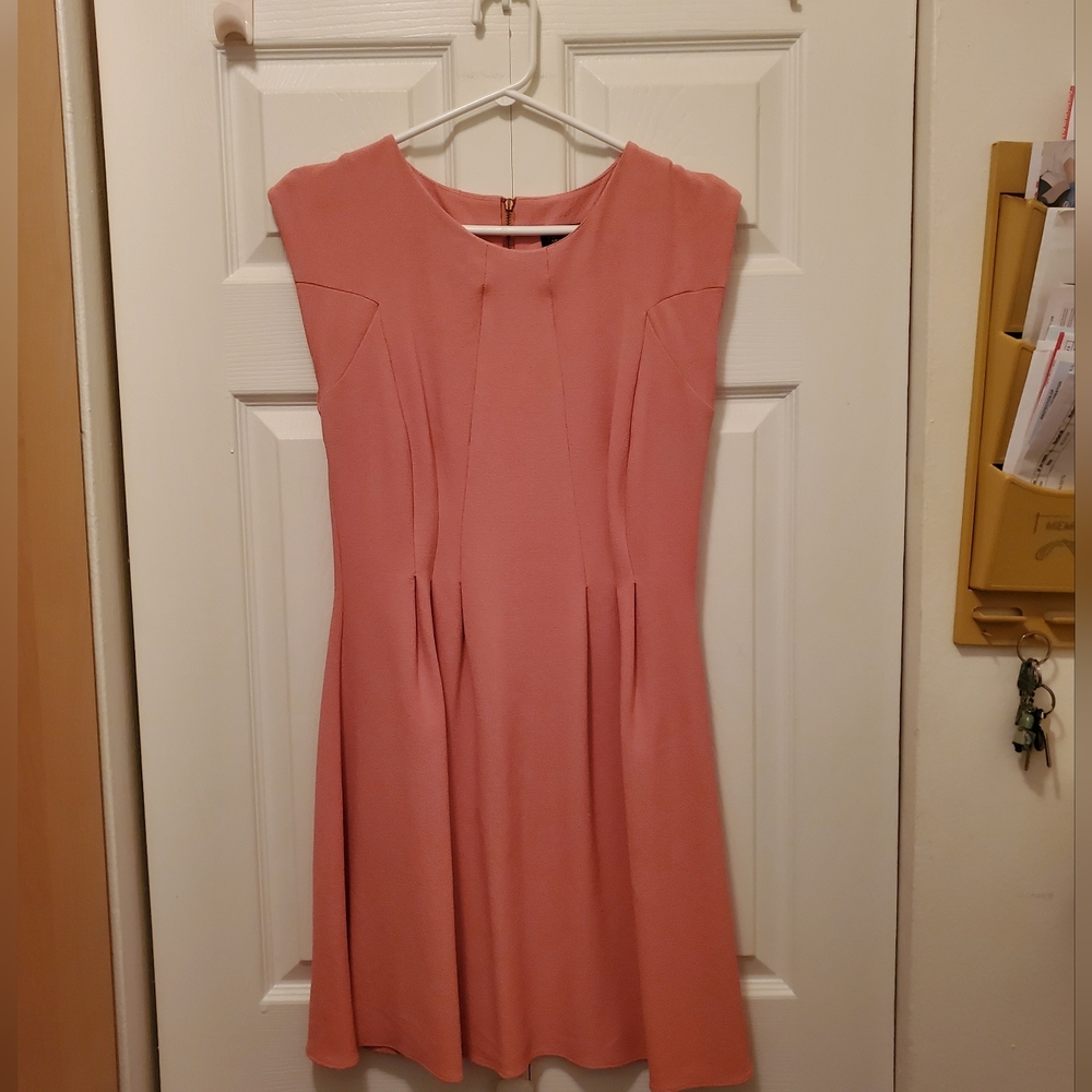 Cute And Elegant TOPSHOP Coral Dress
